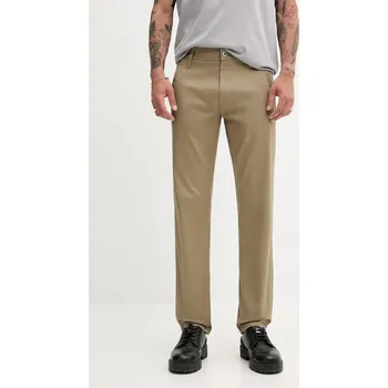Kalhoty G-Star Morry Tapered Chino pánské, zelená barva, D26400-C105 D26400.C105 81C, vel. 31/34