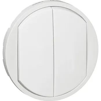 vypínač Dvojitý kláves Legrand Celiane bílý