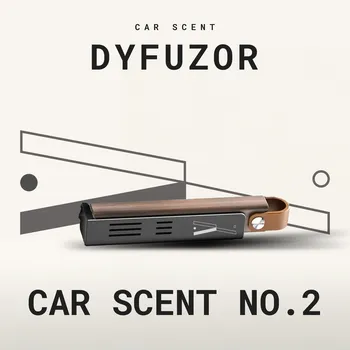 Vůně do auta Přenosný osvěžovač vzduchu do auta s pravým dřevem