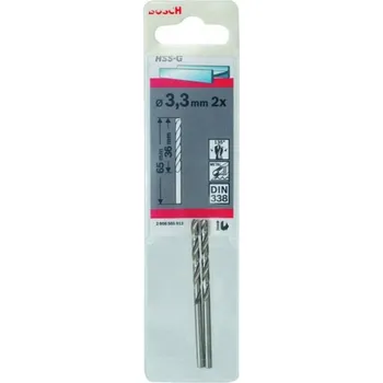 Vrták Vrták spirálový do kovu Bosch Accessories 2608585913 2 ks