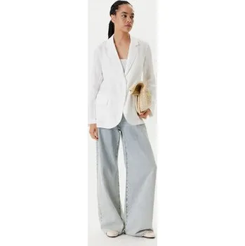 United Colors Of Benetton Sako 2AGHDW00R Bílá Regular Fit 38