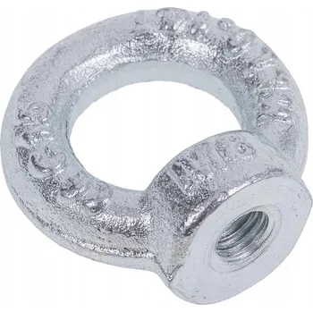 Matice Matice s okem M8 POZINKOVANÁ matice s okem závit 8mm DIN582