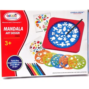 kreativní sada MANDALA kreativní sada pro kreslení Dromader