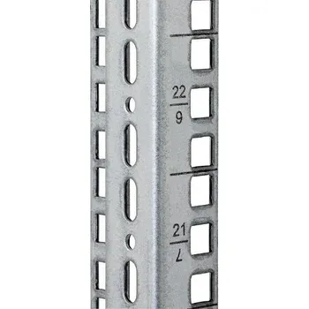 Rozvaděč Triton vertikální lišta 22U čtvercový otvor 9,5x9,5mm