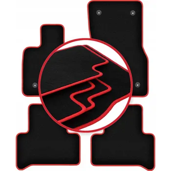 autokoberec Velurové autokoberce Wielganizator, sada 4 kusů