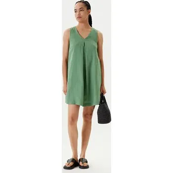 Dámské šaty United Colors Of Benetton Letní šaty 4AGHDV0AX Zelená Relaxed Fit XXL