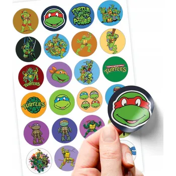 samolepka Filmová a herní nálepka Želvy Ninja