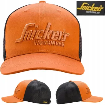 Kšiltovka Oranžová kšiltovka Snickers , univerzální velikost