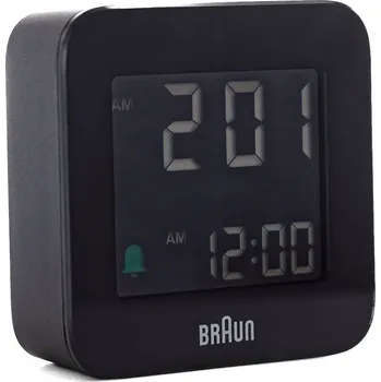 Budík Budík Braun černý 5,8 cm