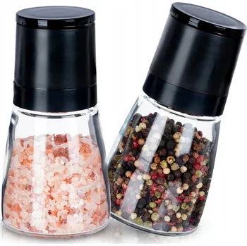 Kuchyňský mlýnek 2x Mlýnek NA PEPŘ SŮL koření ruční sada mlýnků