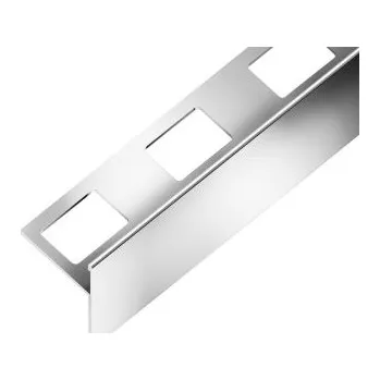 ukončovací lišta AC SP21 schodová lišta "T", STEP, nerez V2A, v: 15 mm, v2: 30 mm, š: 25 mm, d: 2,5 m