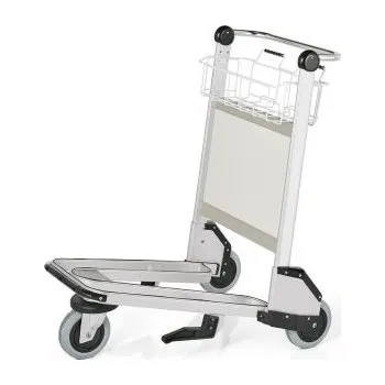 Letištní vozík 93 x 67 x 104 cm hliník
