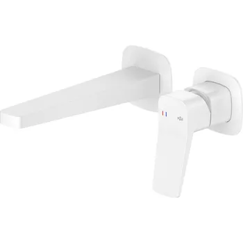 Vodovodní baterie KFA Armatura Malaga umyvadlová baterie pod omítku bílá 4529-810-44