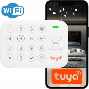 Zabezpečení domácnosti BEZDRÁTOVÝ ALARMOVÝ SYSTÉM PRO DŮM WIFI SMART TUYA SADA APLIKACE