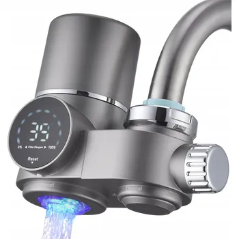 Filtrace vody Kohoutkový filtr na pitnou vodu s LED displejem odstraňuje chlór, těžké kovy