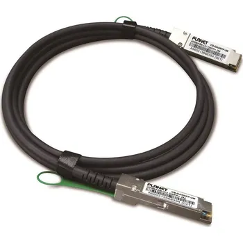 Síťový kabel Planet CB-DAQSFP-2M, QSFP+ metalický spojovací kabel, 40Gb/s, 2m