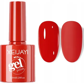 Lak na nehty Hybridní lak na nehty UV/LED 7,3ml /g Červená C057