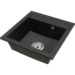Granitový dřez BIG DON ČERNÁ 52 x 49 x 21cm