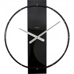 Nástěnné hodiny černé Carl Nextime