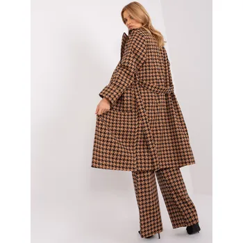 Dámský kabát Kabát LK EN 509407.96P velbloudí L/XL