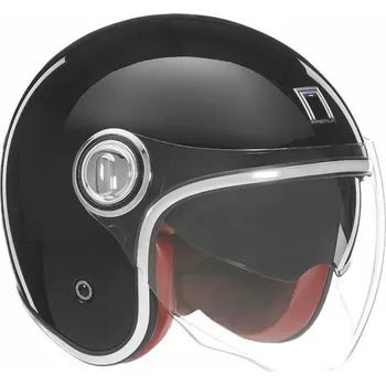 Helma na motorku Přilba HERITAGE, NOX PREMIUM (černá) 2026 M