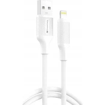 Datový kabel Kabel Encore Energy USB - Apple Lightning 1 m bílý