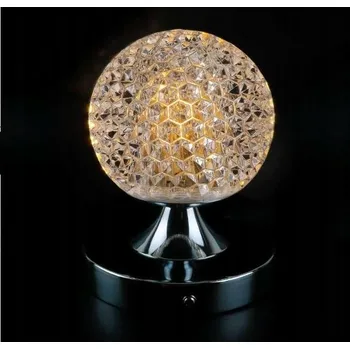 Stropní svítidlo lustr koule skleněná křišťálová K9 LED G9 14,5cm