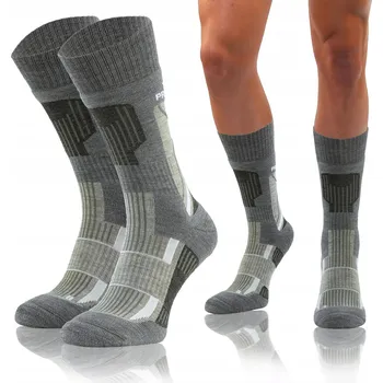 Dámské ponožky Sesto Senso Ponožky Trekking Winter šedé, velikost 42-44