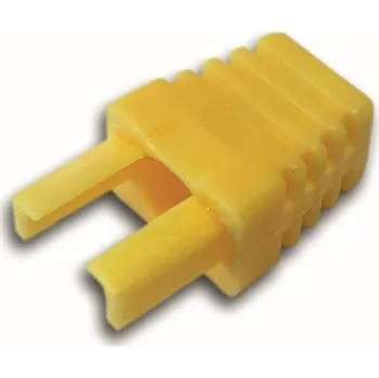 Konektor DATACOM Manžetka pro plug RJ45 žlutá