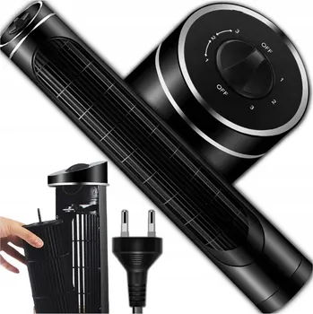 Domácí ventilátor Sloupový ventilátor AIG W29TX13C černý