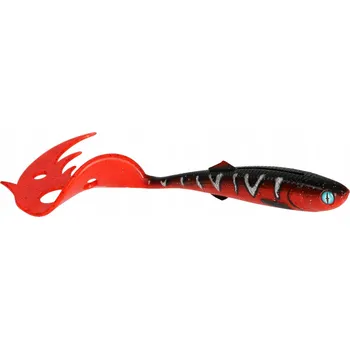 Umělá nástraha MIKADO SICARIO PIKE TAIL 8,5 CM RED TIGER 1 KUS
