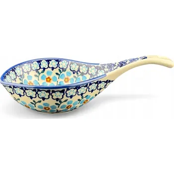 Kokilka, miska na dip s ouškem 200 ml dek. MS04 Keramika Bolesławiec