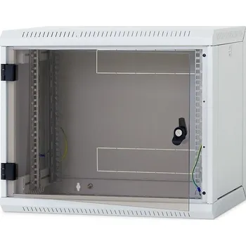 Rozvaděč Triton 19" rozvaděč jednodílný 9U/600mm/ odnímatelné boční kryty/ šedý RAL7036