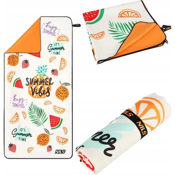 Ručník Rychleschnoucí sportovní ručník z mikrovlákna na cesty 160x80cm Nils