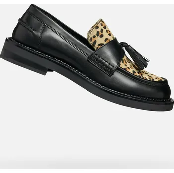 Dámské mokasíny Geox Dámské Černé dámské mokasíny Geox Serilda Černá 40 (2834720)