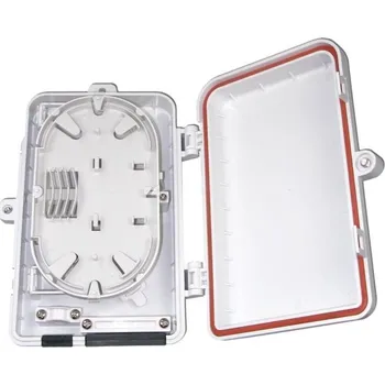 Rozvaděč XtendLan plastový rozvaděč pro 4 odbočky, 1 kabelový port, vodotěsný, cívka