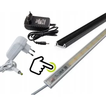 LED osvětlení COB LED PODLINKOVÉ SVÍTIDLO LIŠTA 80CM DOTYKOVÉ