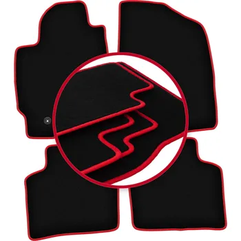 autokoberec Velurové autokoberce Wielganizator, sada 4 kusů