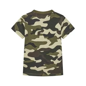 Pánská móda Guess T-Shirt N5YI04 K8HM4 Zelená Regular Fit 3_6M