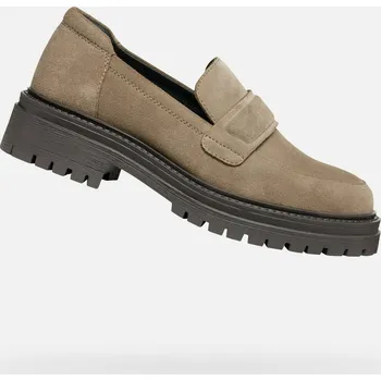 Dámské mokasíny Geox Dámské Béžové dámské mokasíny Geox Iridea Béžová 38 (2834631)