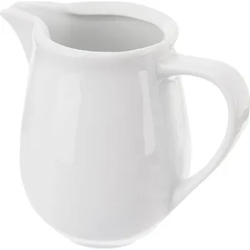 Konvička na mléko Velký PORCELÁNOVÝ mlékovar/džbánek na mléko, smetanu, omáčky, dipy 260 ml