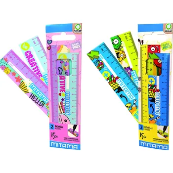 MITAMA Pravítko 15cm 2ks