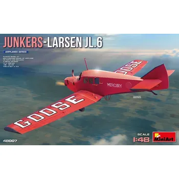 Plastikový model 1/48 Junkers-Larsen JL.6 (4x camo)