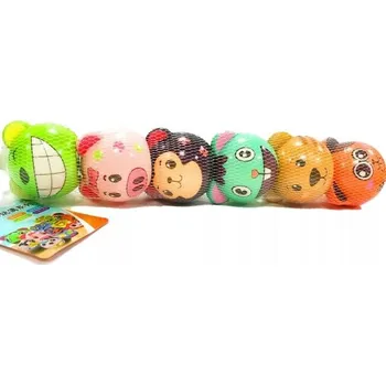 Hračka pro nejmenší Pěnové kuličky Trifox se zvířátky 6 kusů