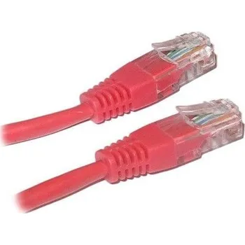 Počítač XtendLan Patch kabel Cat 6 UTP 0,25m - červený