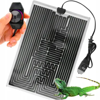 IP kamera TOPNÝ ROHOŽ DO TERÁRIA 28x42 cm 20W S REGULÁTOREM, PRO PLAZY A ROSTLINY