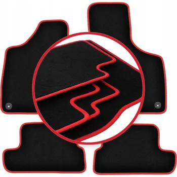 autokoberec Velurové autokoberce Wielganizator, sada 4 kusů