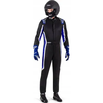 Moto bunda Kombinéza Sparco Sprint '25 černo-modrá, velikost 60