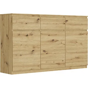 Komoda Komoda Framire 120 x 40 x 98 cm, dub artisan, matná