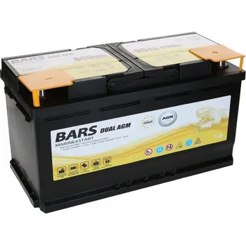 Autobaterie Bars Dual Purpose AGM Deep Akumulátor 95Ah 900A 800Wh L5 P+ - 25 kg